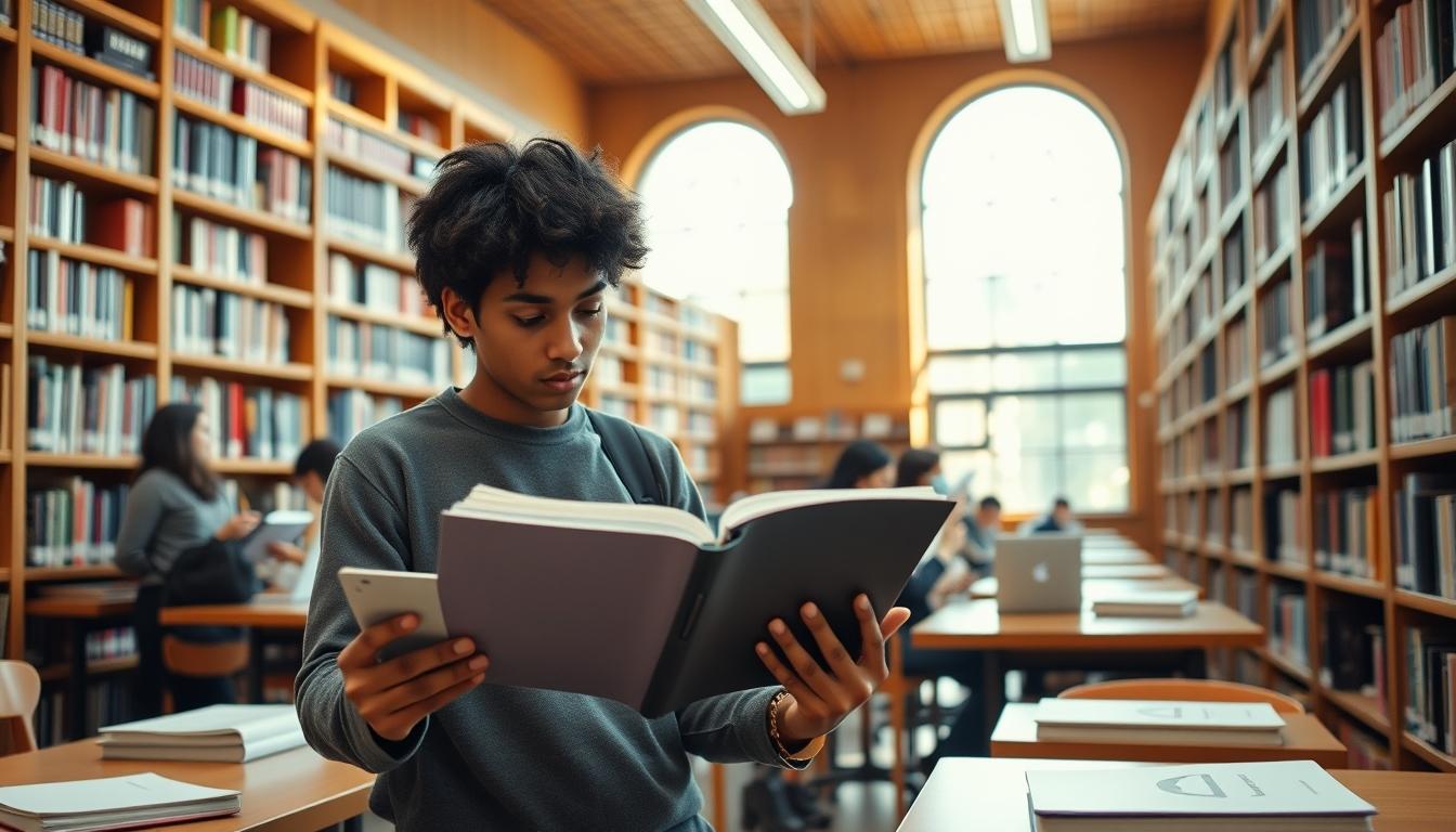 Students working in research laboratory