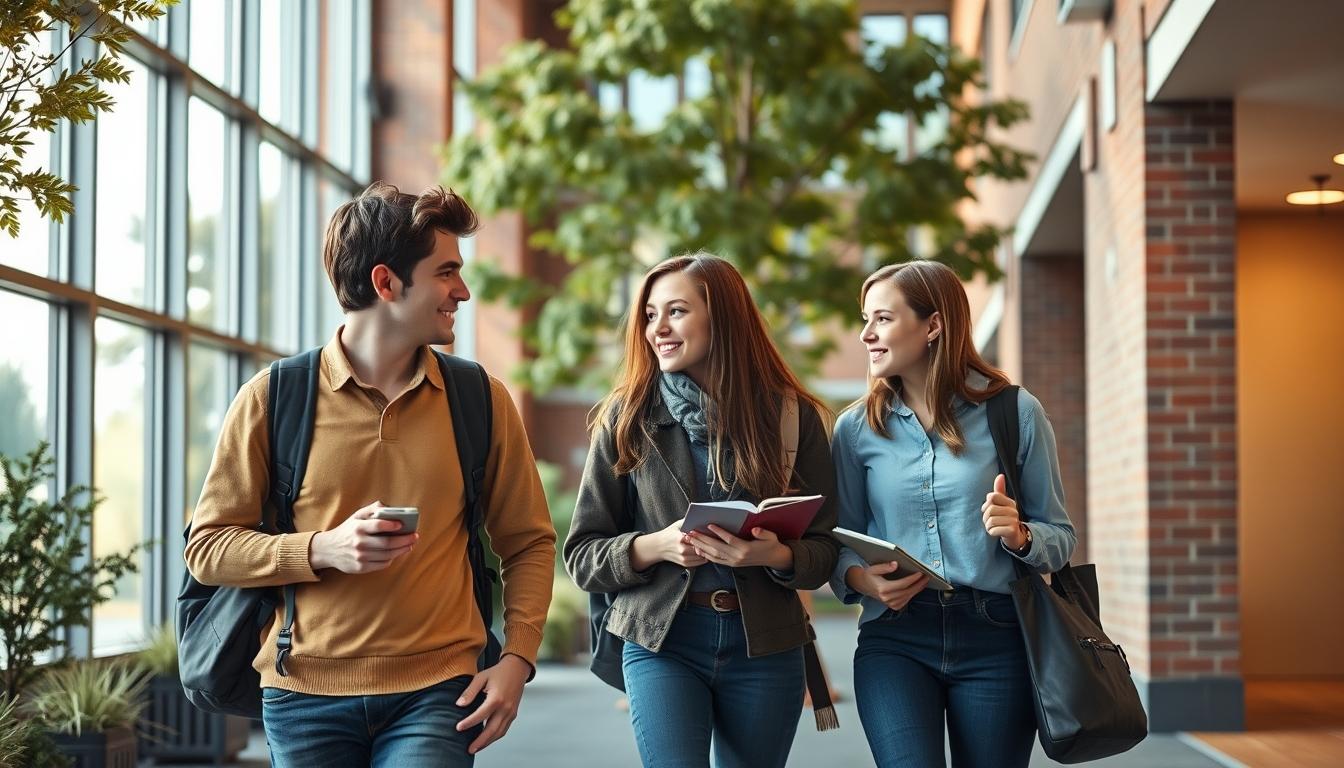 University campus and academic environment in Rome
