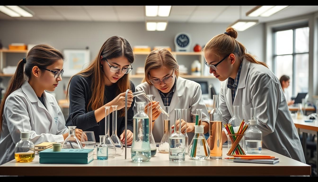 Modern university campus for students